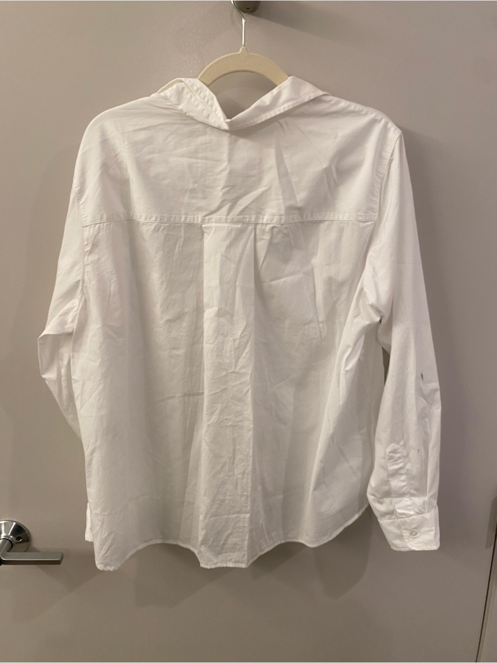 Frank & Eileen White Cotton Button-Down Shirt - Picture 4 of 4